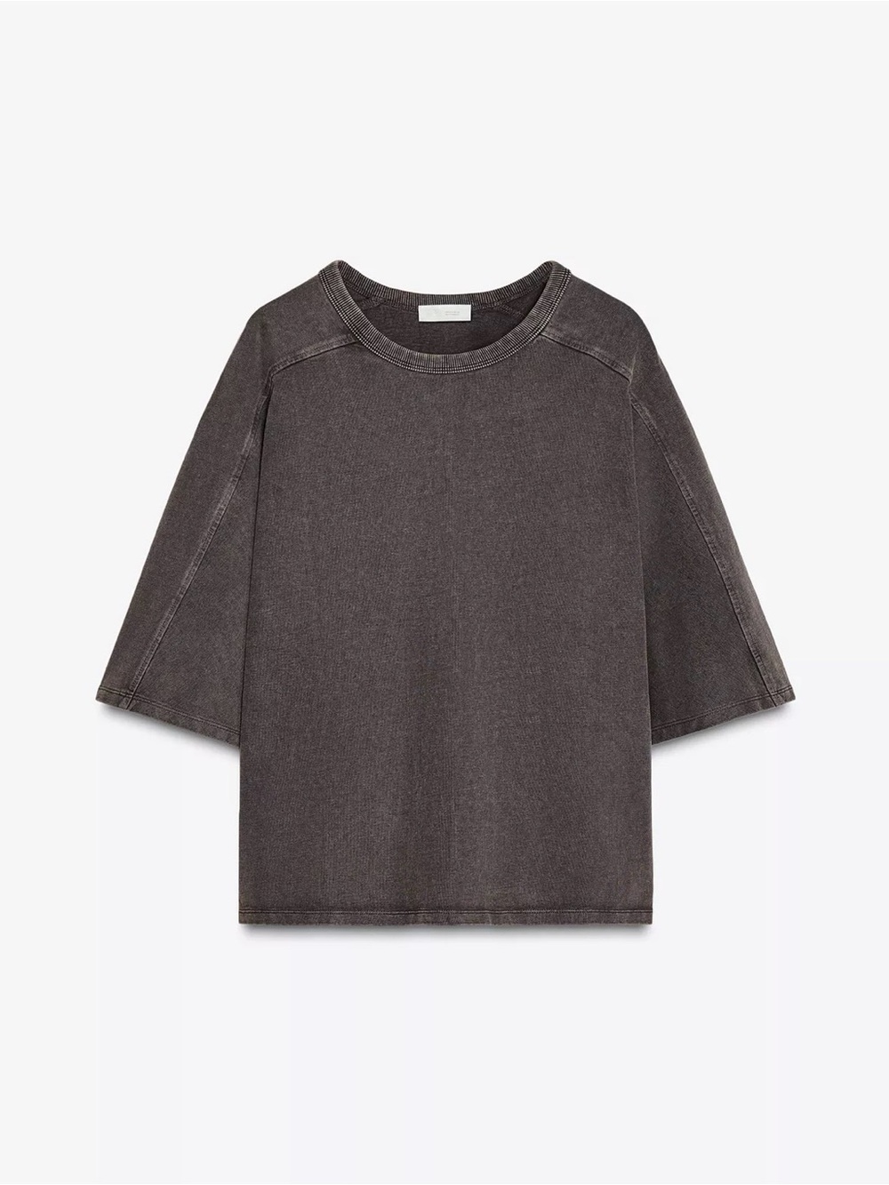 Zara Mini Skirt in Charcoal Gray